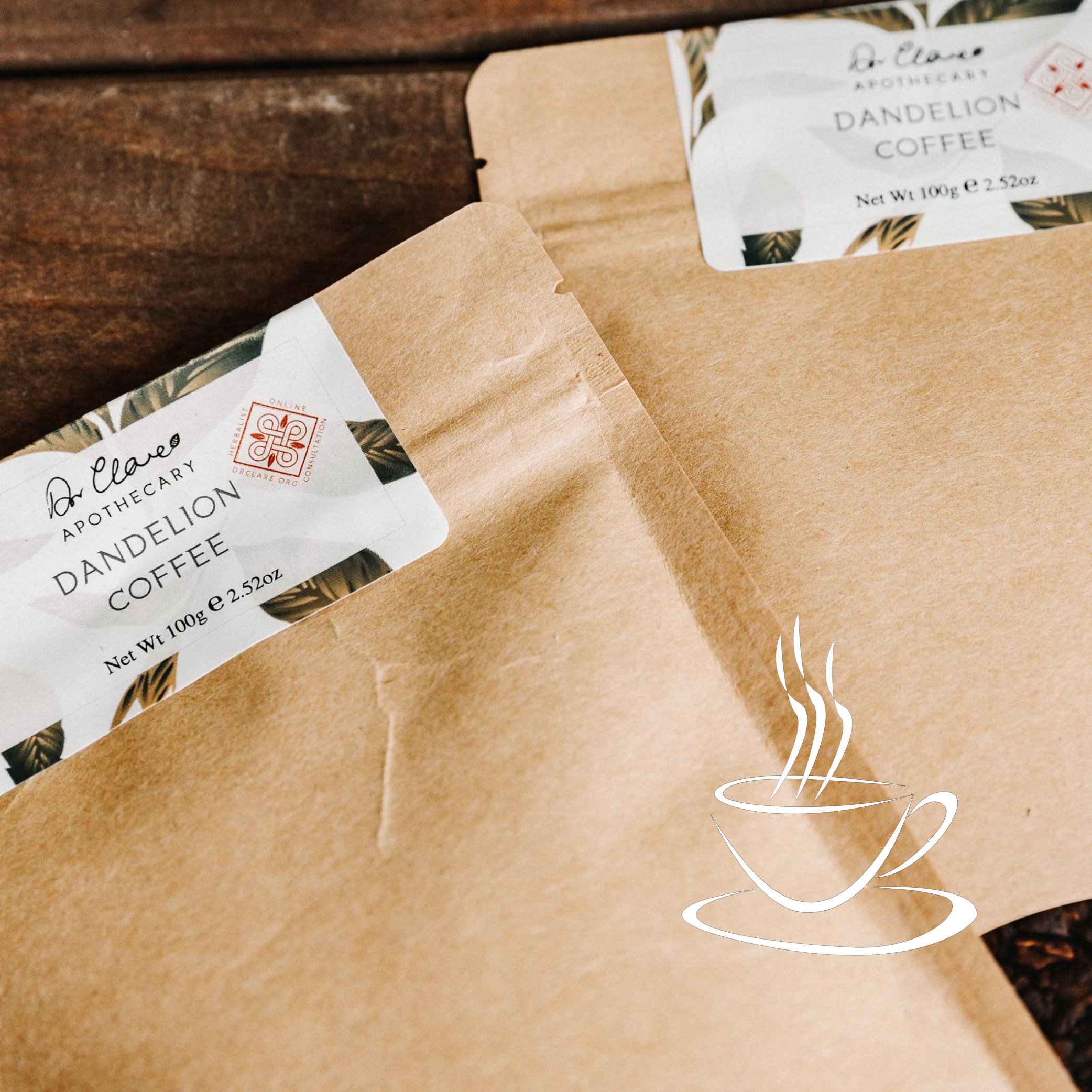 Roasted Dandelion Coffee 100g