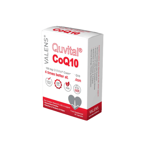 Valens Quviatal CoQ10 - 60 Capsules - DrClareApothecary