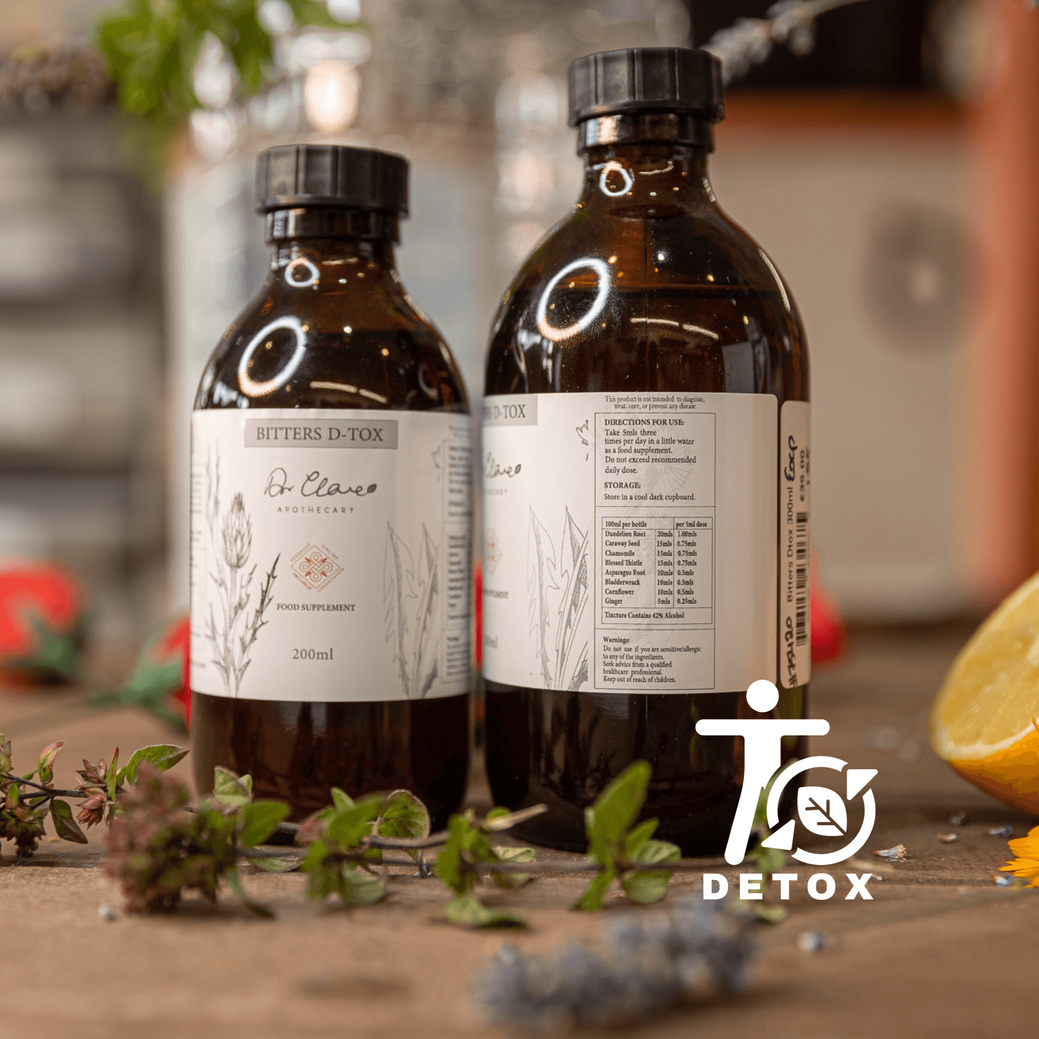 Bitters D-Tox - DrClareApothecary