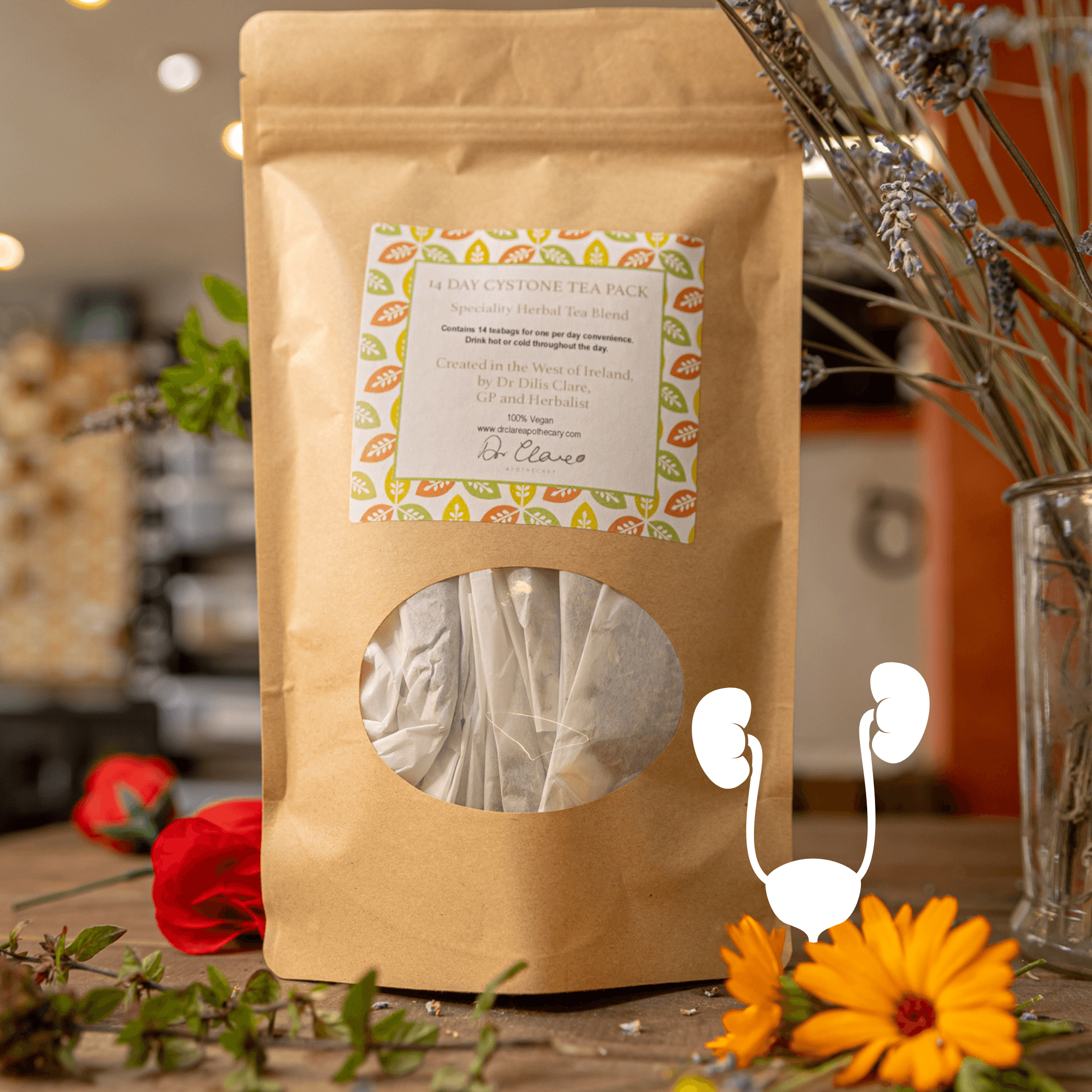 CYSTONE TEABAGS - DrClareApothecary